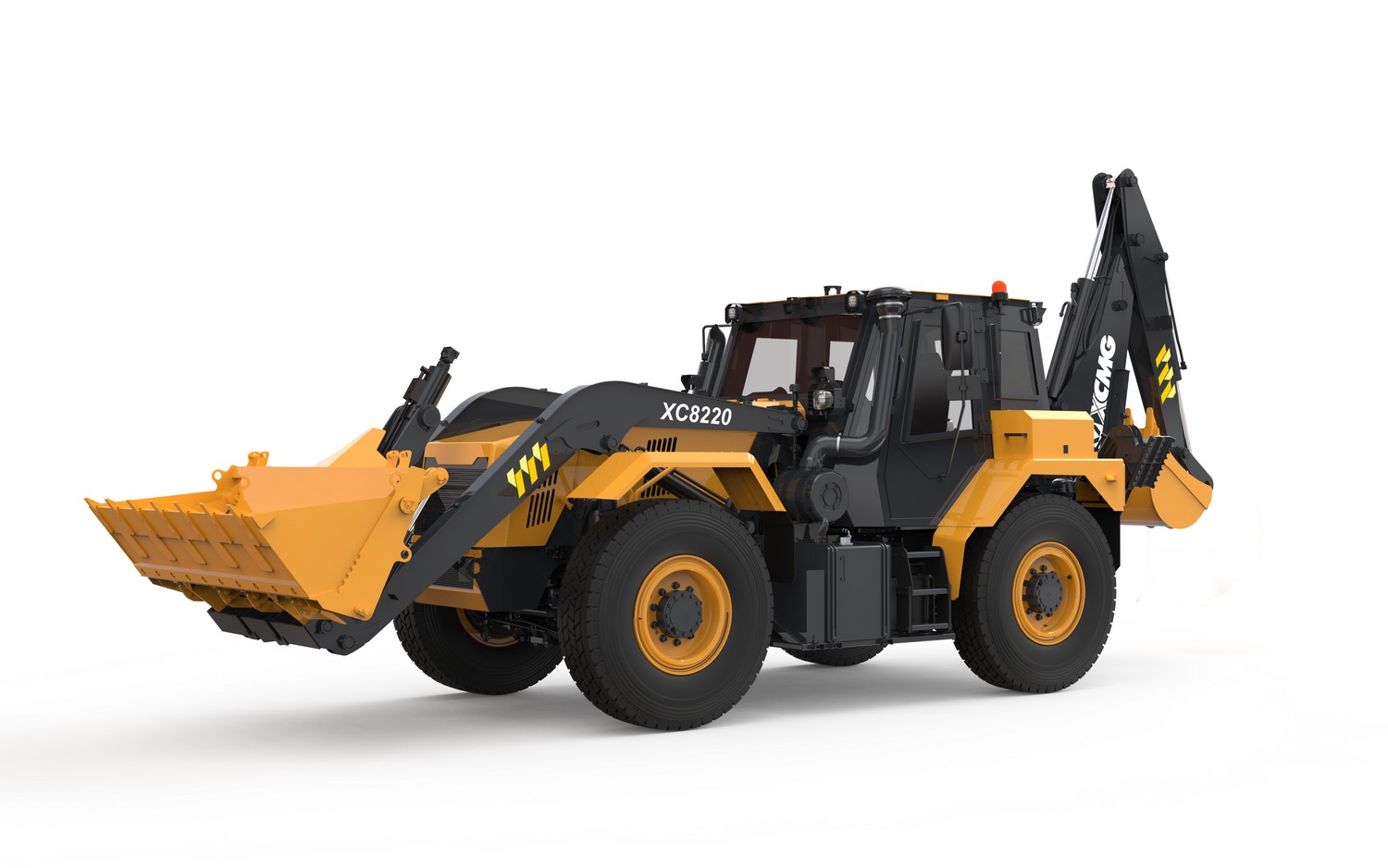 高快多用挖掘装载机（两端忙）