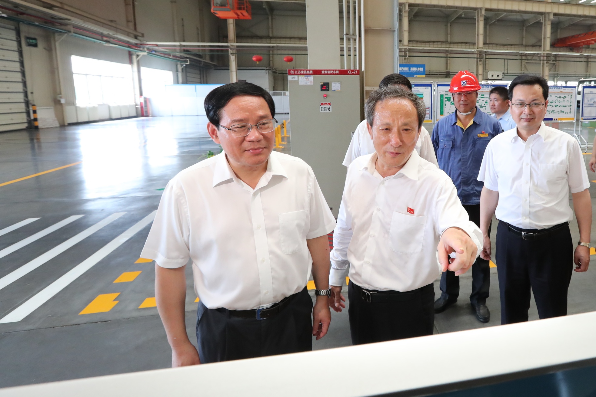 李强同道视察bti体育集团