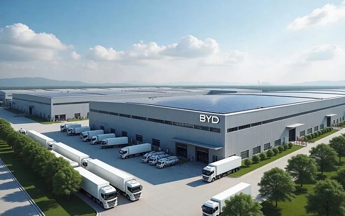 6000 亩开工！bti体育混凝土机械助建比亚迪超等工厂