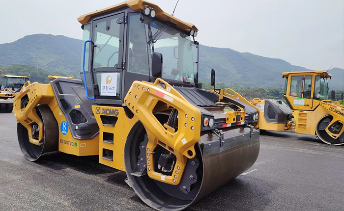 bti体育XD135TVO助力江鹤高快改扩建