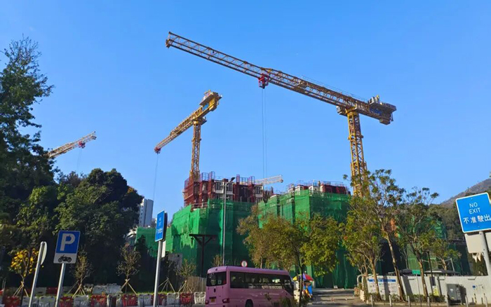bti体育XGT1100H-52S助建香港公屋，擎起民生家园