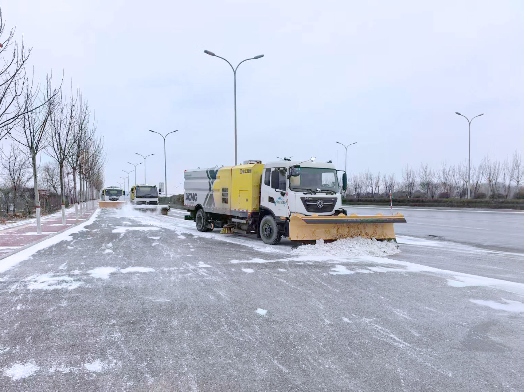 bti体育除雪设备在山东 | 雪季无忧，畅行齐鲁