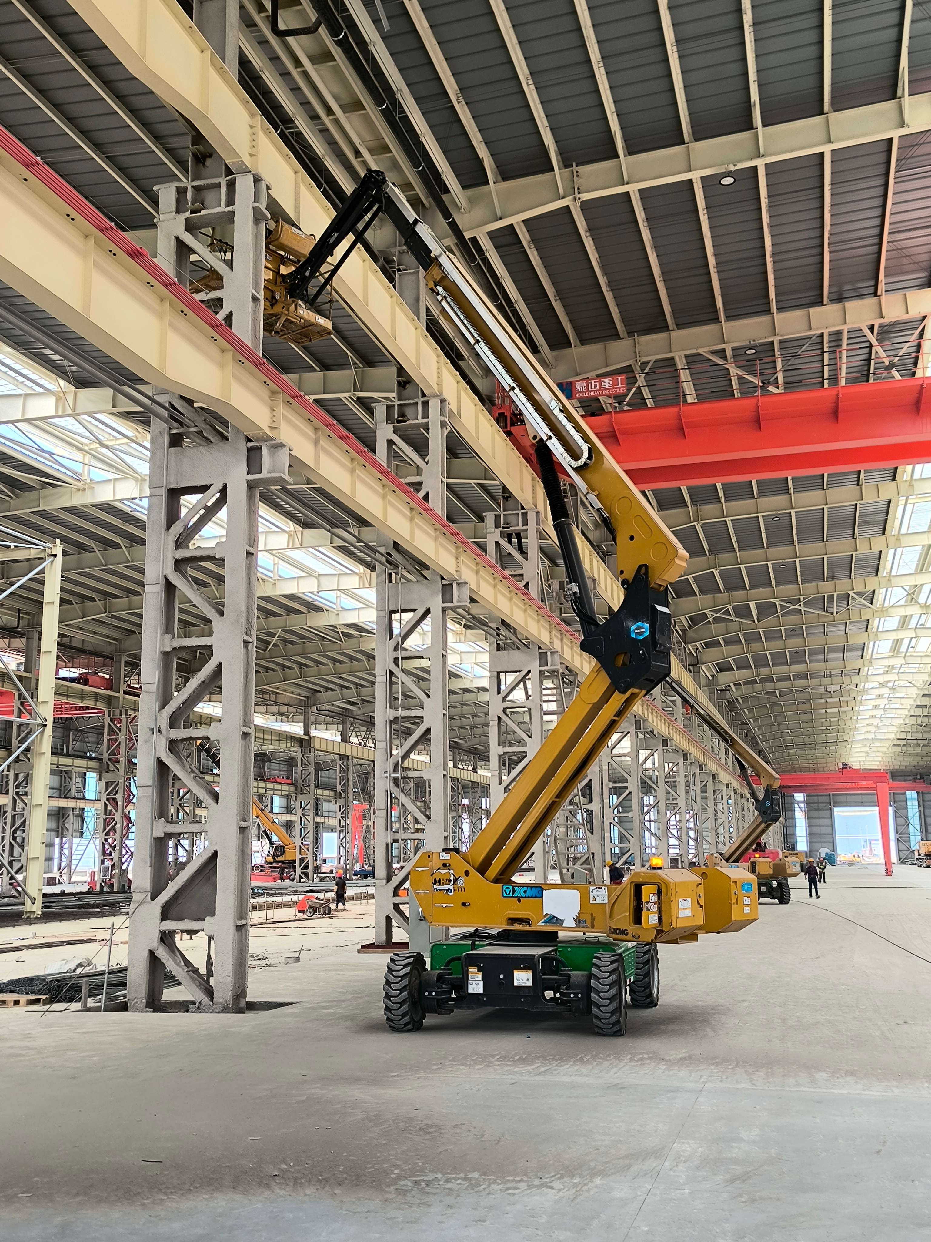 bti体育高空作业平台亮剑启东，助力 70 亿海工基地建设